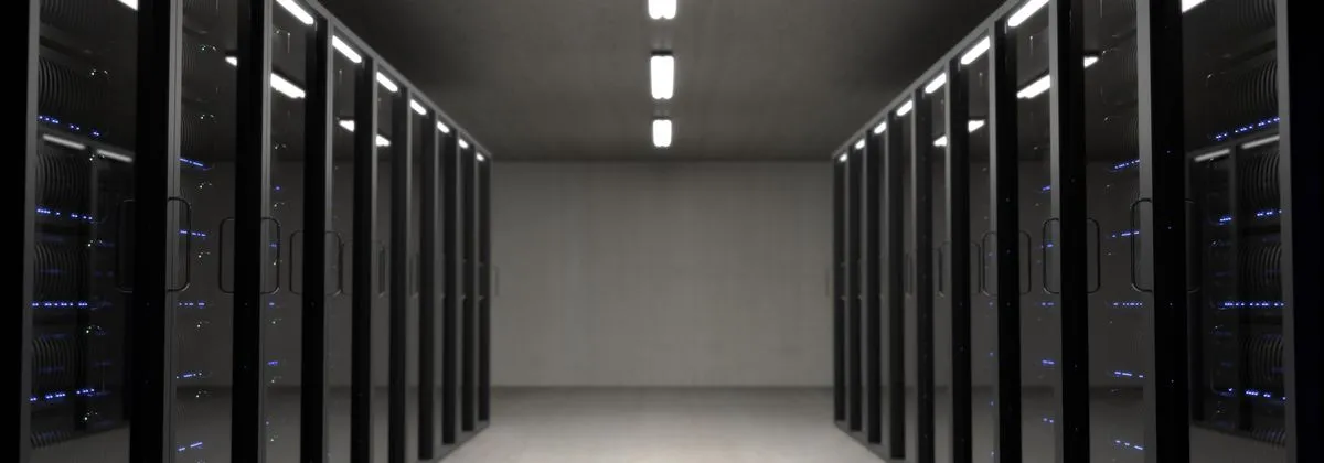 NVMe flash storage arrays in a data center serving AI training workloads