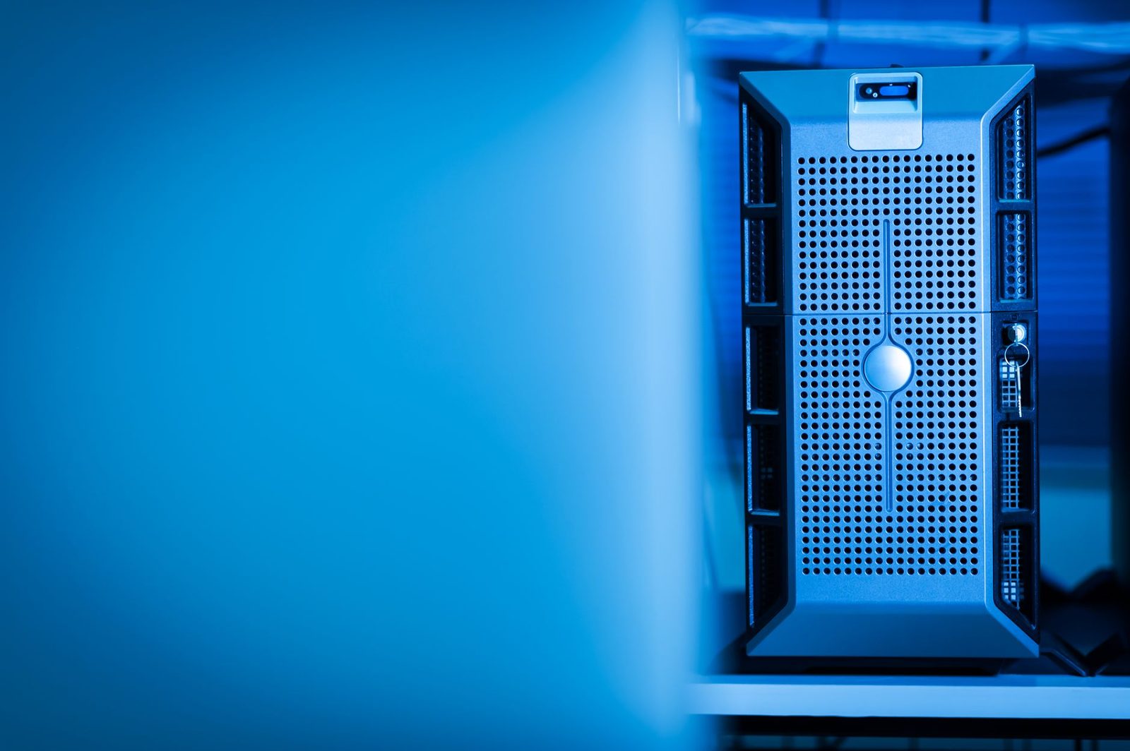 Modern data center facility in the UAE with server racks and cooling infrastructure